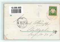 82234 W8031 Weßling , Oberbay Gebrauchsspuren Seehof Weßlinger See Lithographie