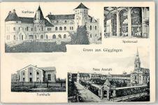 86150 W8900 Göggingen , Bay - Kurhaus Speisesaal Neue Anstalt Turnhalle