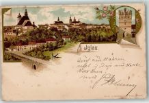 Jihlava Iglau Lithographie