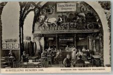 W8000 München Verein Münchner Brauereien Bierstube Gewerbeausstellung Brauerei 1908
