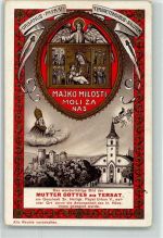 Trsat - Bild Mutter Gottes zu Tersat Papst Urban V.