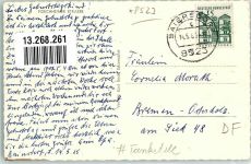 91083 W8523 Baiersdorf , Mittelfr Gebrauchsspuren Tankstelle Shell Aral Werbung VW Forchheimer Straße Ort lt. Stempel