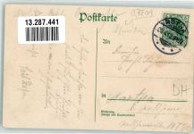 04571 O7209 Rötha 1912 Gebrauchsspuren Obstweinschänke Pavillon Garten
