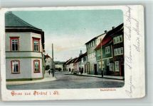 99885 O5807 Ohrdruf - Marktstrasse AK Kriegsfefangenen Sendung