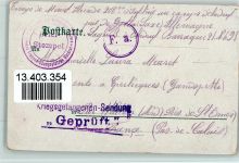99885 O5807 Ohrdruf - Marktstrasse AK Kriegsfefangenen Sendung