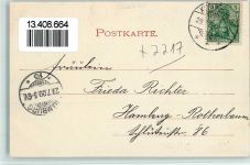 25548 W2217 Kellinghusen 1900 - Gruss aus - Hafen, Tonwarenfabrik, Gasthof zur Fernsicht mit Innenansicht , gute Erhaltung AK