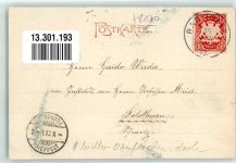 83646 W8170 Wackersberg b Bad Tölz 1903 Gebrauchsspuren Schützenkompagnie leichter Oberflächenschaden