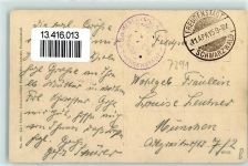 72290 W7298 Schömberg , Kr Freudenstadt 1915 - Gasthaus Pension Soolhof