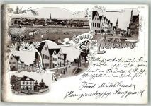 84085 W8301 Langquaid 1897 Gebrauchsspuren Lithographie