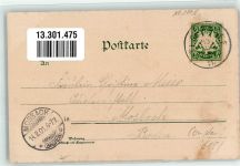 W8180 Tegernsee Zieher, Ottmar Nr. 1224 Compton, T. 1901 Lithographie / Mondschein
