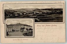 01906 O8502 Burkau 1903 - Gasthof Bes. Tr. Uhlemann Rittergut Säuritz
