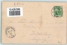 01906 O8502 Burkau 1903 - Gasthof Bes. Tr. Uhlemann Rittergut Säuritz