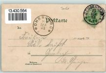 73614 W7060 Schorndorf , Württ 1903 Lithographie Marktplatz Kirche