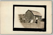Chicago 1915 Foto AK Bauernhof Farm Ort lt. Stempel Elgin