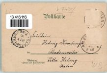 72555 W7430 Metzingen , Württ 1896 Lithographie Hohen Neuffen Wassefall bei Urach