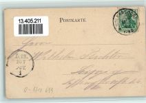 07806 O6710 Neustadt an der Orla 1902 - Restaurant Jan Keller mit Innenansichten, Saal, Veranda mit Klavier, AK