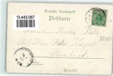 31655 W3060 Stadthagen 1896 Lithographie Auferstehungs Monument Bahnhof Kirchen Inneres Rathaus Krankenhaus