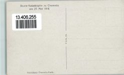 O9000 Furth Sturm Katastrophe, Heizhäuser , gute Erhaltung AK Naturereignis