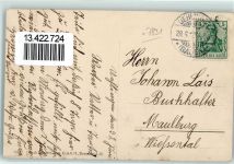 79777 W7899 Ühlingen 1913 - Postkutsche AK