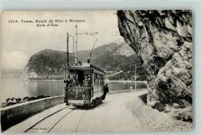 Monaco - Tram Route de Nice a Monaco Baie d'Eze