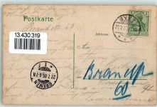 28857 W2808 Syke 1905 - H. Ritterhoffs Gasthaus Veranda Rehe
