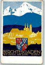 W8240 Berchtesgaden Wappen Hohlwein, L. Künstlerkarte