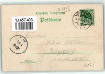 01936 O8293 Königsbrück 1896 Lithographie Artillerie-Kaserne Baracken Lager