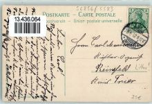56856 W5583 Zell Mosel 1912 Lithographie