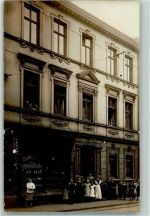 10115 O1020 Prenzlauer Berg Privatfoto AK Geschäft August Grobe Ort lt. Verlag