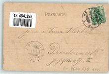 08412 O9620 Werdau , Sachs 1901 - Kreuzung der Leipziger- Ronneburger- u. Crimmitshauer Straße