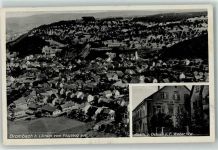 79539 W7850 Brombach , Kr Lörrach - Fliegeraufnahme Gasthaus zum Ochsen
