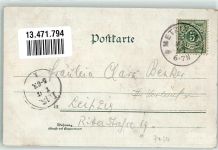 72555 W7430 Metzingen , Württ 1894 Vorläufer Hotel Sprandel