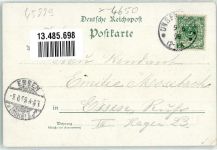 51519 W5068 Grimberg , Rheinl 1899 Lithographie Schloss