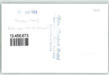 8850 Murau - Bahnhof Dampflok StmLB U43 mit UM 50 Ankunft Ort handschriftlich