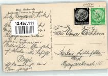 16356 O1311 Tiefensee b Bad Freienwalde - Haus Mackenrodt-Lebensmittel-Geschäft Emailleschild