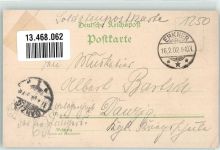 15537 O1250 Erkner 1902 - Gesellschaftshaus Brodt Kriegerdenkmal Seerosen