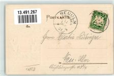 94405 W8380 Landau a d Isar 1901 Prägedruck Wappen Landau