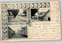 25548 W2217 Kellinghusen 1906 - Friedrichstraße u. Marktplatz Gasthaus Stadt Kiel Mühlenstraße