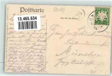 85567 W8018 Grafing b. München 1906 - Marktplatz Alpenkette