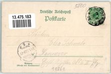 99869 O5801 Seebergen b Gotha, Thür 1899 Lithographie Gasthaus Düppel