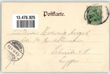 01904 O8505 Neukirch ,Lausitz 1901 - Bahnhof Niederneukirch Betlehemstift