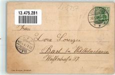 25821 W2257 Bredstedt 1904 - Markt