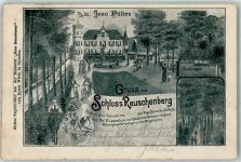 51371 W5090 Opladen 1901 - Schloss Reuschenberg Jean Püllen Stallungen Wald-Allee