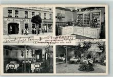 06449 O4320 Aschersleben , Sachs-Anh 1909 - Konditorei Cafe Leibbrand