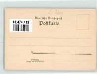 78532 W7200 Tuttlingen Lithographie Kath. Kirche Schneckenburger Denkmal Eisenbahn Honberg