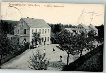 01737 O8211 Grillenburg 1915 Foto AK Gasthaus Nestler