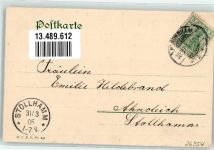 26954 W2890 Nordenham 1905 - Bahnhofstraße