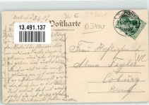 39261 O3400 Zerbst 1907 - 900 Jährige Jubelfeier 1907 Stadtwappen Siegeskönig