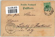 07338 O6804 Leutenberg , Thür 1896 - Vorläufer