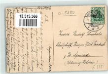 01558 O8280 Großenhain , Sachs 1911 - Augustus-Allee